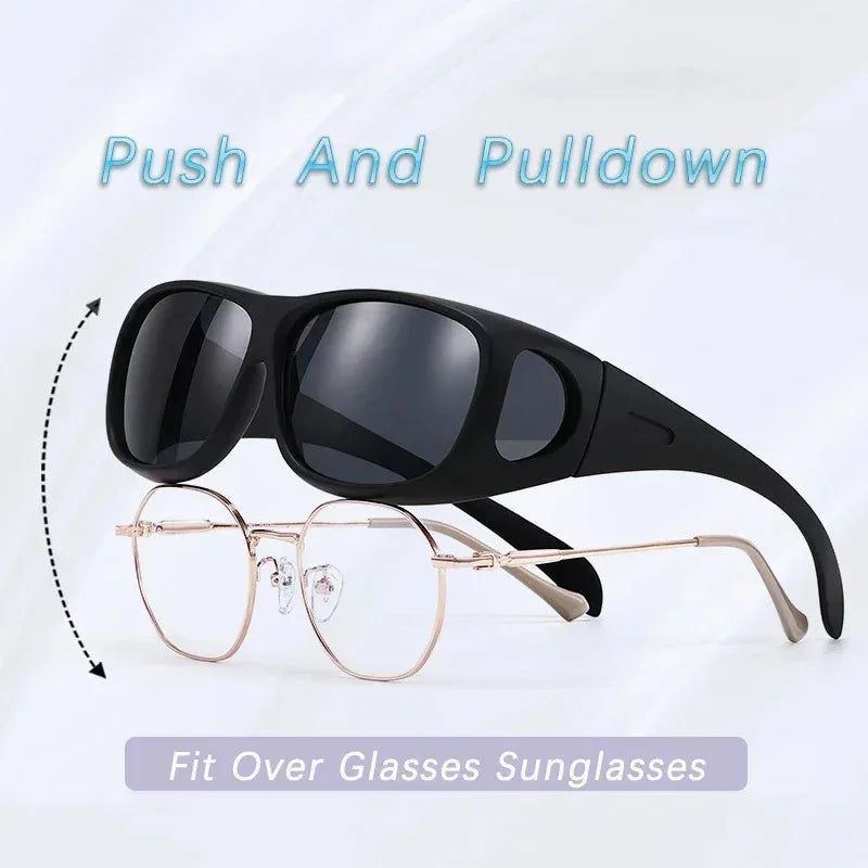 Polarized Fit-Over Sunglasses for Driving & Outdoor Sports