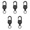 Retractable Heavy-Duty Keychain Reel with Carabiner Clip