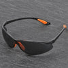 Anti-Shock Safety Glasses with Scratch-Resistant Lenses