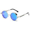 Classic Round Metal Frame Sunglasses with UV400 Protection