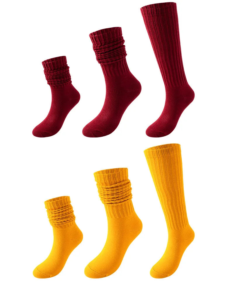 Cozy Knit Bubble Socks for Women and Men
