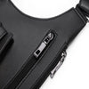 Vintage Leather Chest Bag for Men