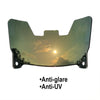 Universal Anti-Fog Football Helmet Visor with UV Protection