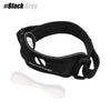 Black adjustable knee strap for patella tendon support