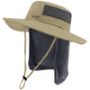 UPF 50+ Sun Protection Bucket Hat with Detachable Neck Flap