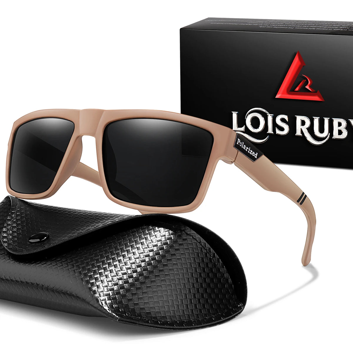Polarized Square Sunglasses for Cycling and Outdoor Sports