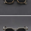Retro Tortoiseshell Acetate Square Sunglasses