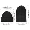 2-in-1 Knitted Balaclava Face Mask with Windproof Winter Protection