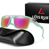 Polarized Square Sunglasses for Cycling and Outdoor Sports