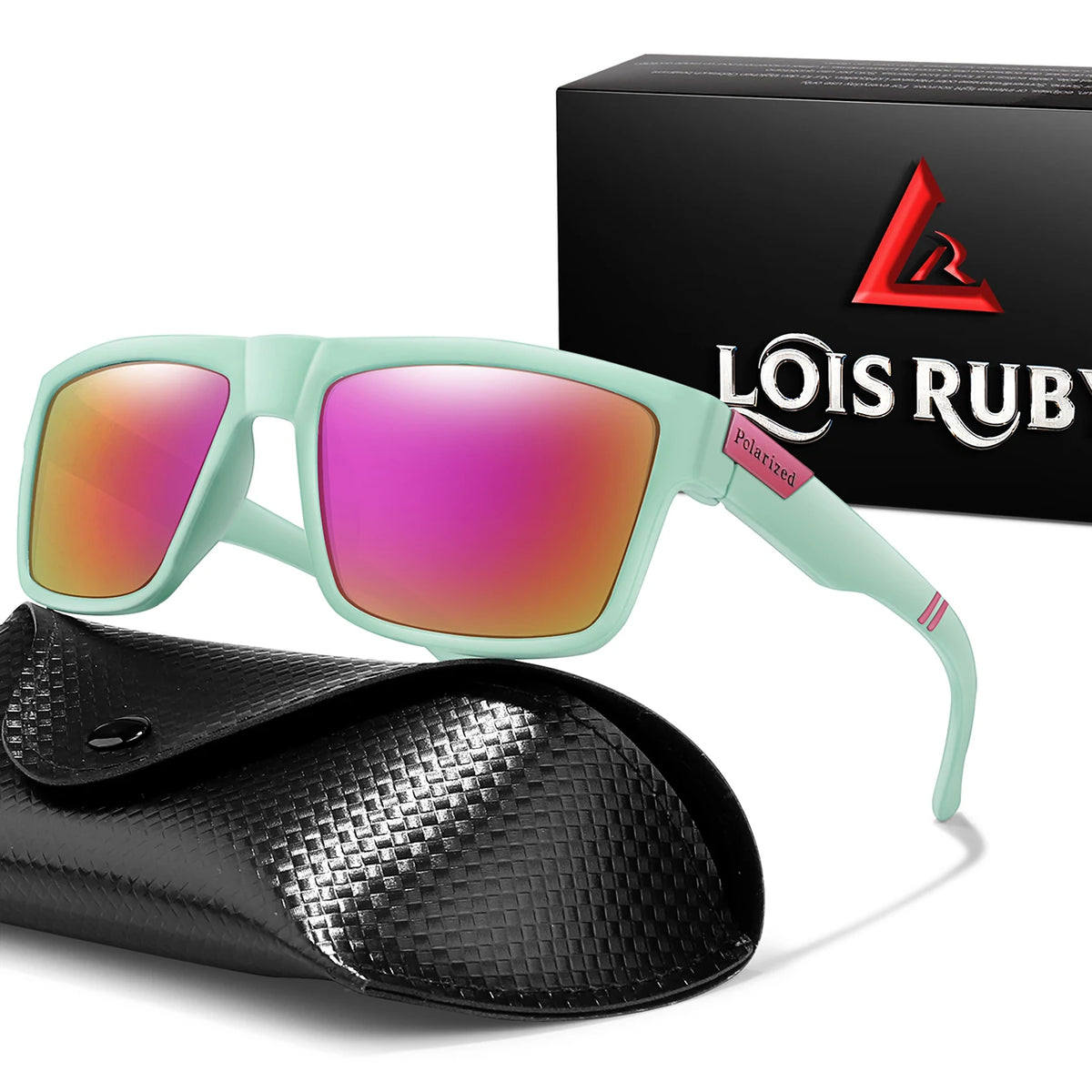 Polarized Square Sunglasses for Cycling and Outdoor Sports