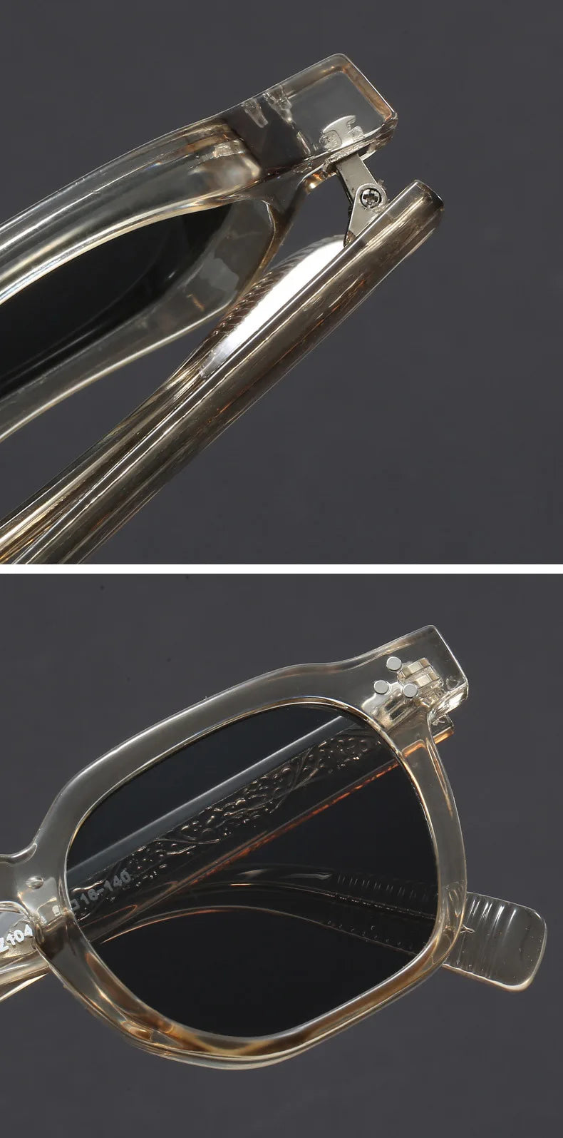 Retro Tortoiseshell Acetate Square Sunglasses
