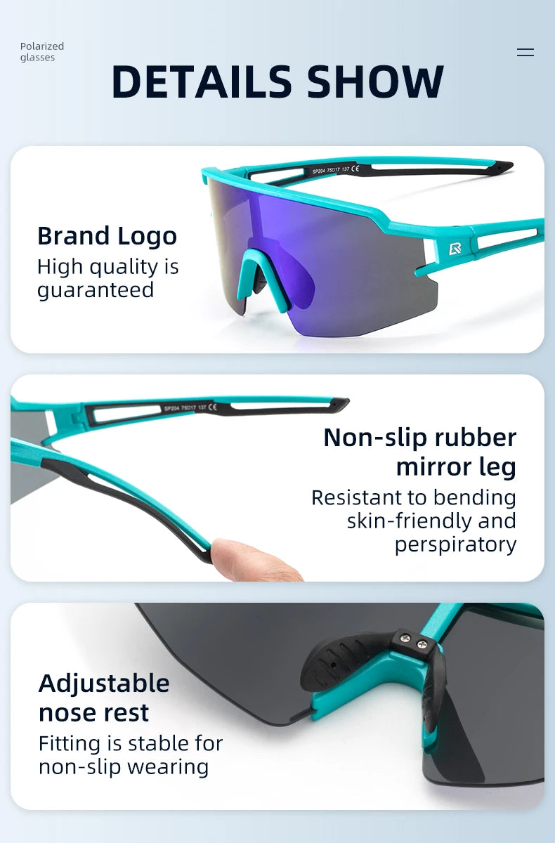 Polarized Cycling Sunglasses with UV400 Protection