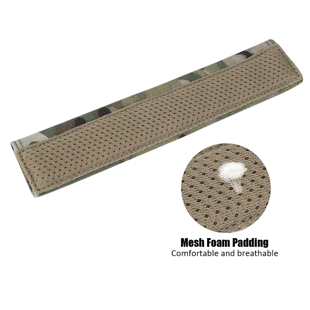 Mesh foam padding for a tactical modular headset protection cover, designed to be comfortable and breathable.