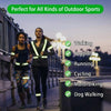 High-Visibility Reflective Safety Vest for Running, Cycling & Outdoor Work
