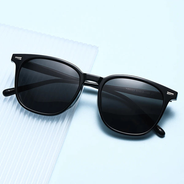 Ultra-Light Square Sunglasses with UV400 Protection
