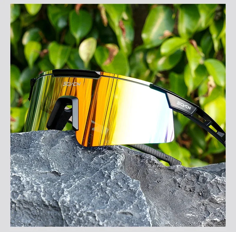UV400 Performance Cycling Sunglasses with TR-90 Frame