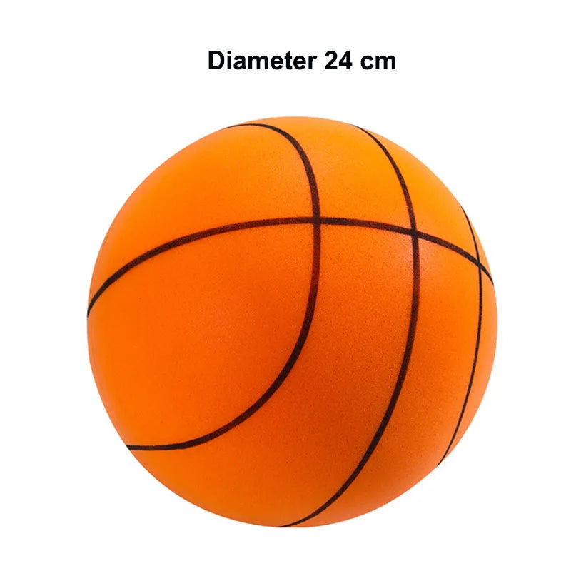 Basket-ball orange, diamètre de 24 cm