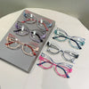 Vintage Oversized Cat Eye Blue Light Glasses for Women