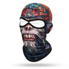 Skull Print Full Face Balaclava for Motorcycle & Outdoor Sports