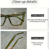 Vintage Cat Eye Glasses with Blue Light Filtering Lenses