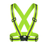 Adjustable Reflective Safety Vest for Night Running and Cycling