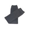 A dark gray performance rugby leg cover worn on an arm.