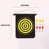 Double-Sided Magnetic Dartboard Set with 4 or 6 Darts