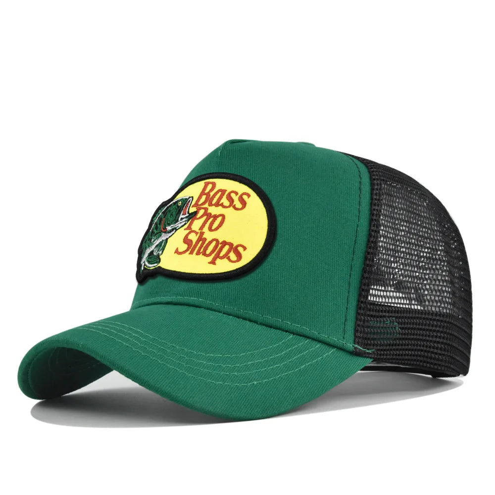 Breathable Mesh Baseball Cap with Adjustable Strap