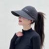 Foldable Wide Brim Sun Hat with Adjustable Strap