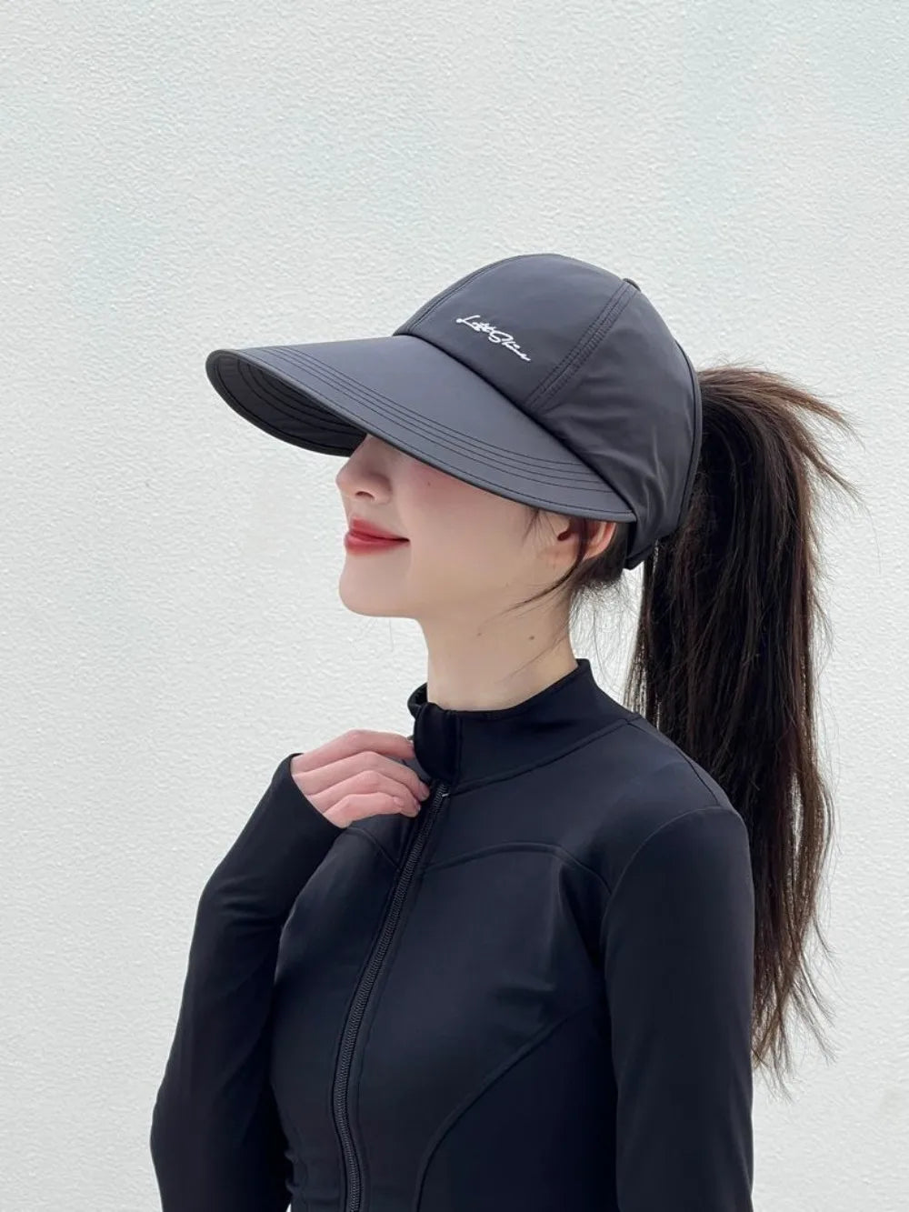 Foldable Wide Brim Sun Hat with Adjustable Strap