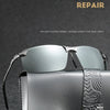 Photochromic Polarized Sunglasses with Alloy Frame