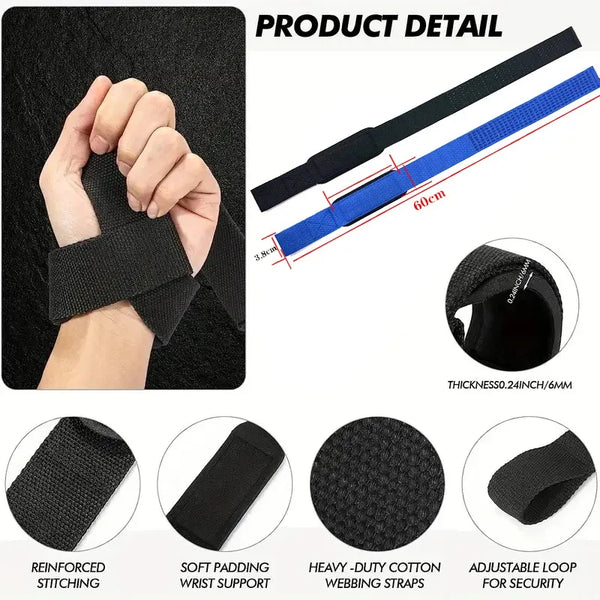 Sangles ajustables noires avec couture renforcée et rembourrage doux pour un bon maintien