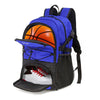 Multi-Sport Backpack with Separate Shoe & Ball Compartments