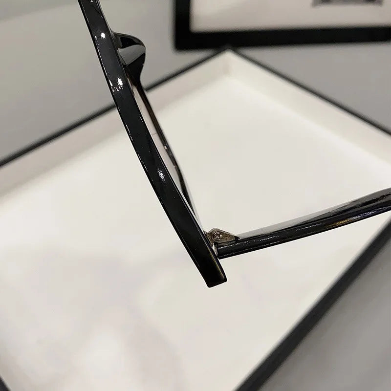 Vintage Cat-Eye Square Sunglasses