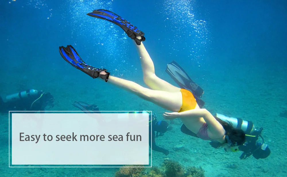 Premium 3-in-1 Snorkeling Set with Panoramic Mask, Dry Snorkel, and Adjustable Fins