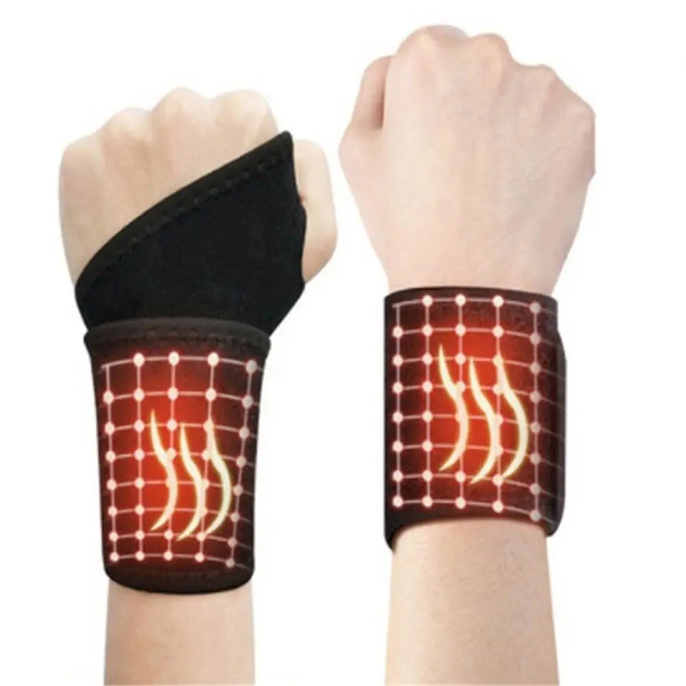 Tourmaline Self-Heating Wrist Support Brace (Pair)