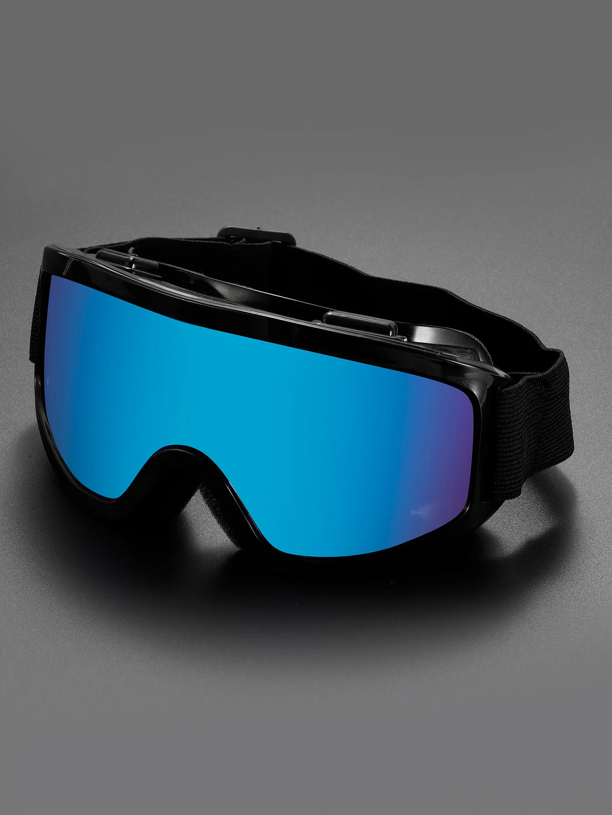 Large-Frame Ski and Snowboard Goggles with Windproof Padded Design