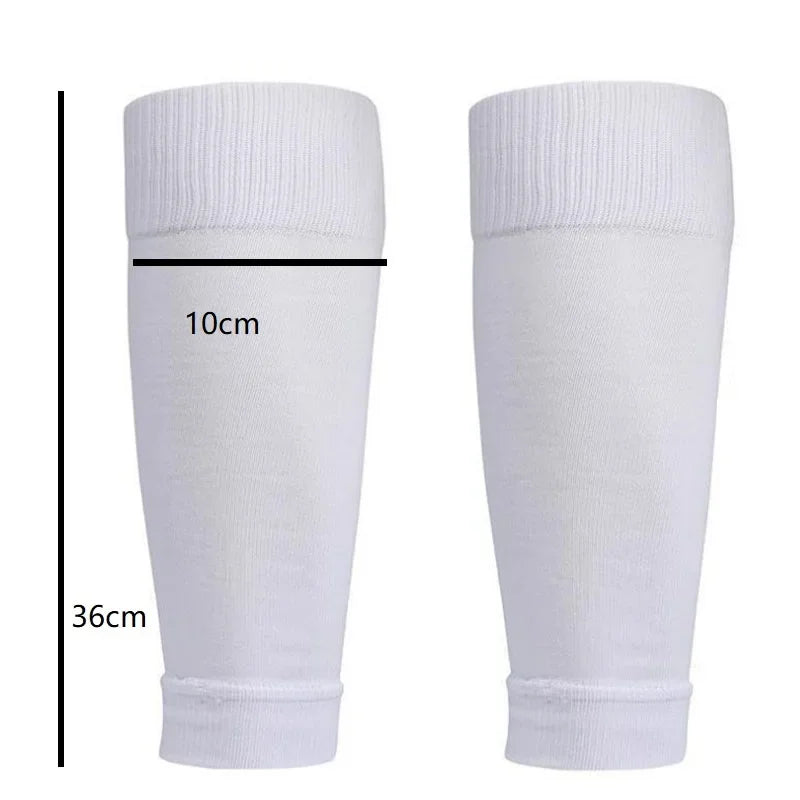 Weiße Knielange Sportsocken mit 10 cm Höhe und 36 cm Länge