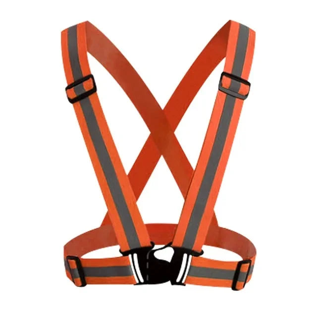 High-Visibility Reflective Safety Vest for Running, Cycling & Outdoor Work