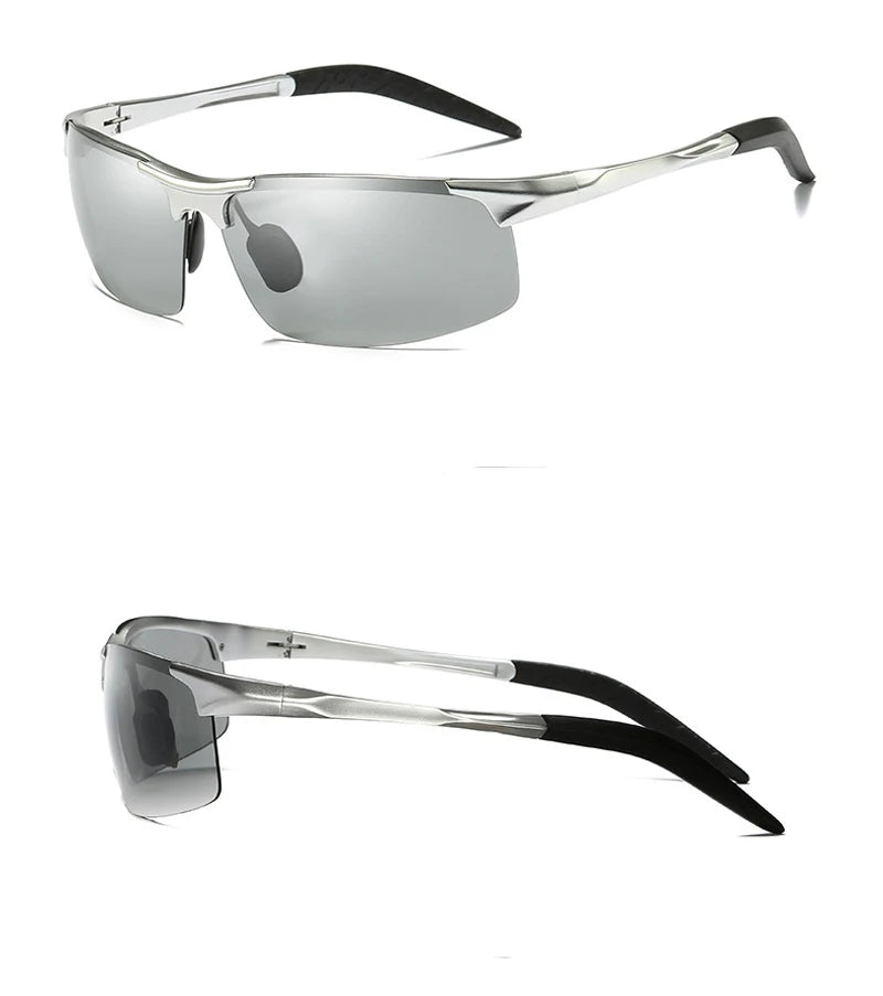 Photochromic Polarized Sports Sunglasses with UV400 Protection