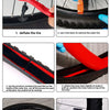 Bicycle Tire Liner Flat Protector for Multiple Wheel Sizes