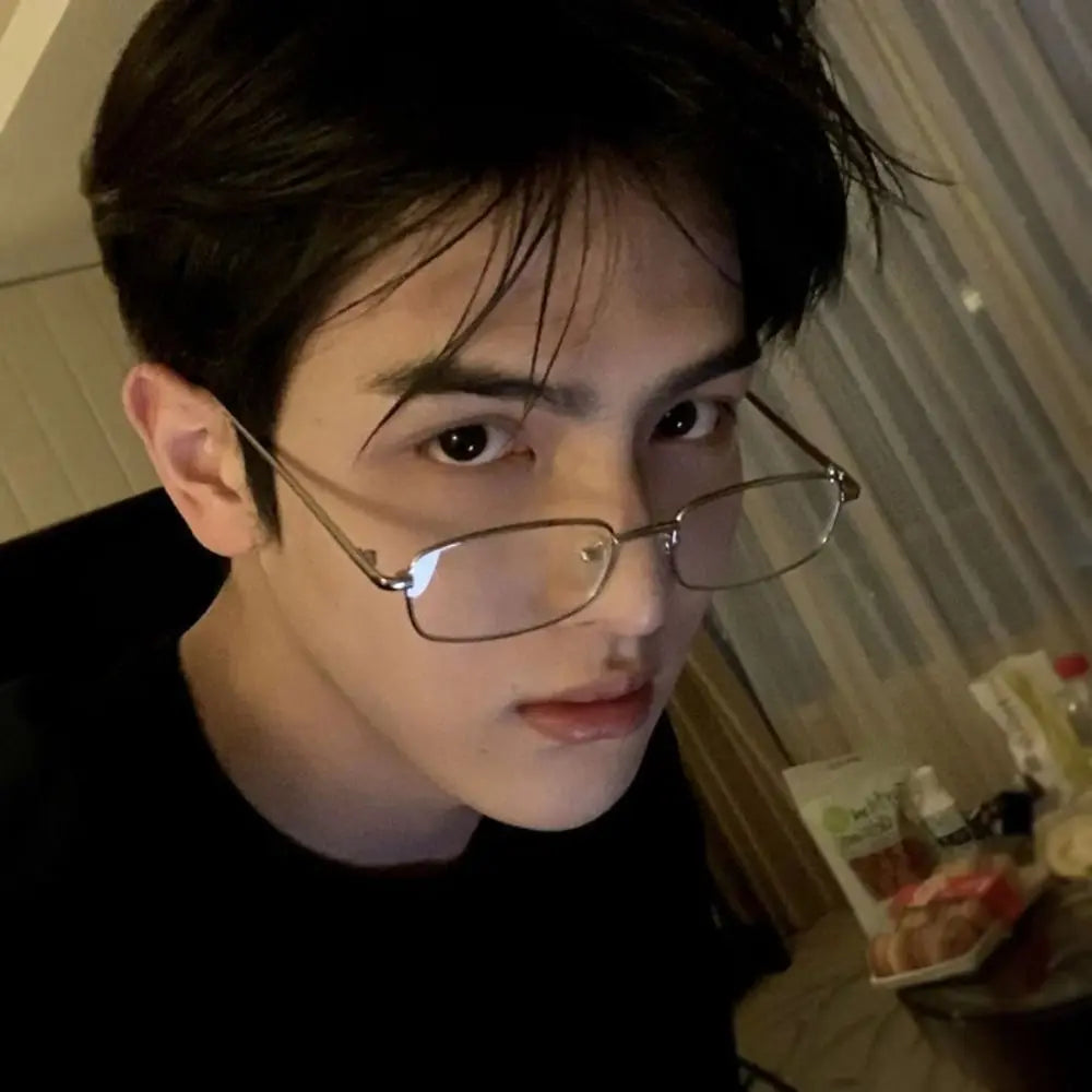 Oversized Square Anti-Blue Light Glasses