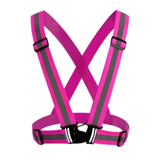 High-Visibility Reflective Safety Vest for Running, Cycling & Outdoor Work