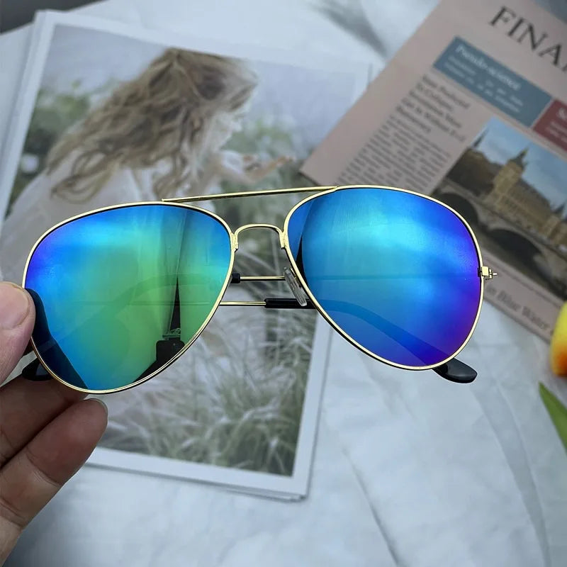 Classic Aviator Sunglasses with UV Protection