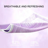 Purple breathable and refreshing knee compression sleeve made of imitation nylon and rubber band