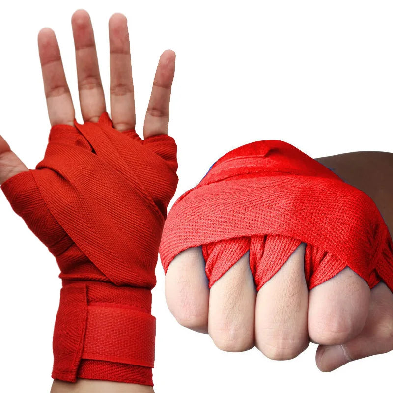 Cotton Boxing Hand Wraps for MMA, Kickboxing & Muay Thai