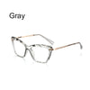 Vintage Cat-Eye Eyeglass Frames with Faceted Crystal Details
