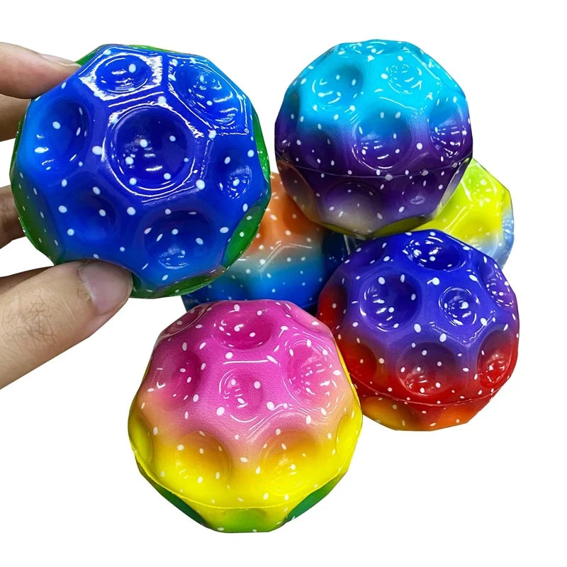 Super-Bounce Rubber Balls with Hole Design (Pack of 2)
