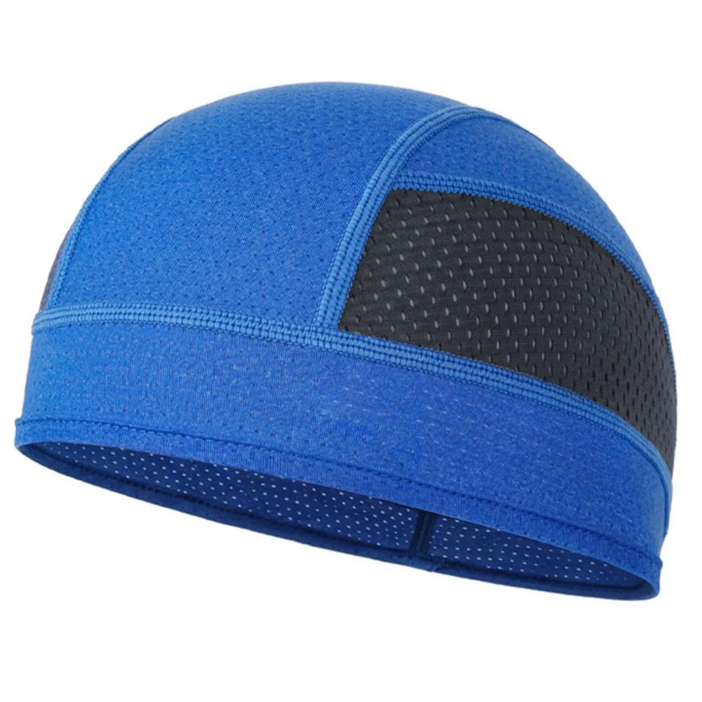 Breathable Mesh Cycling Skull Cap with Sweat-Wicking Liner