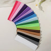 Fan von farbenfrohen elastischen Stirnbändern für Fitness und Stil mit einem Farbverlauf aus Pink, Lila, Blau, Grün und Braun